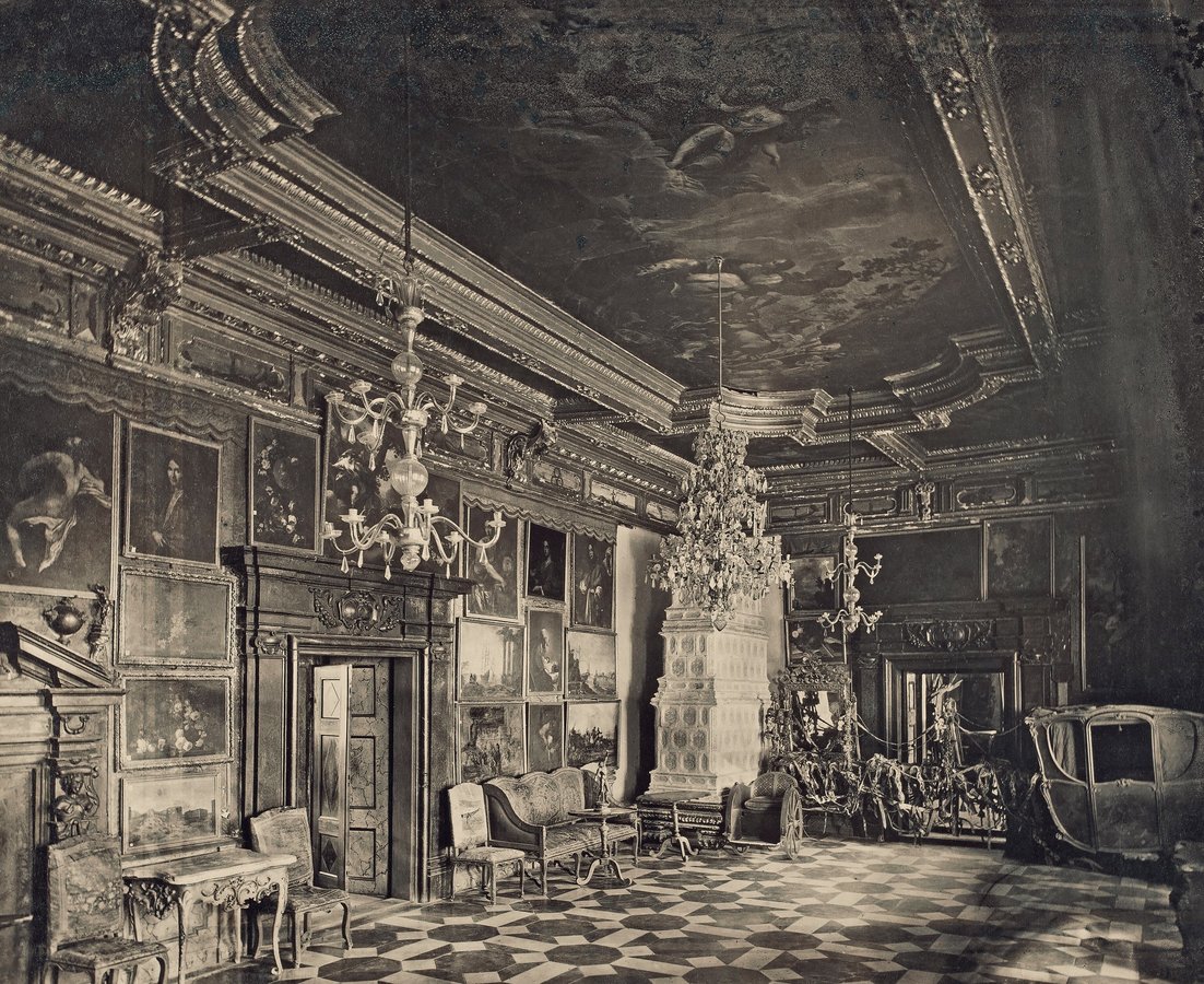 Інтер'єр Підгорецького замку, 1910-ті роки