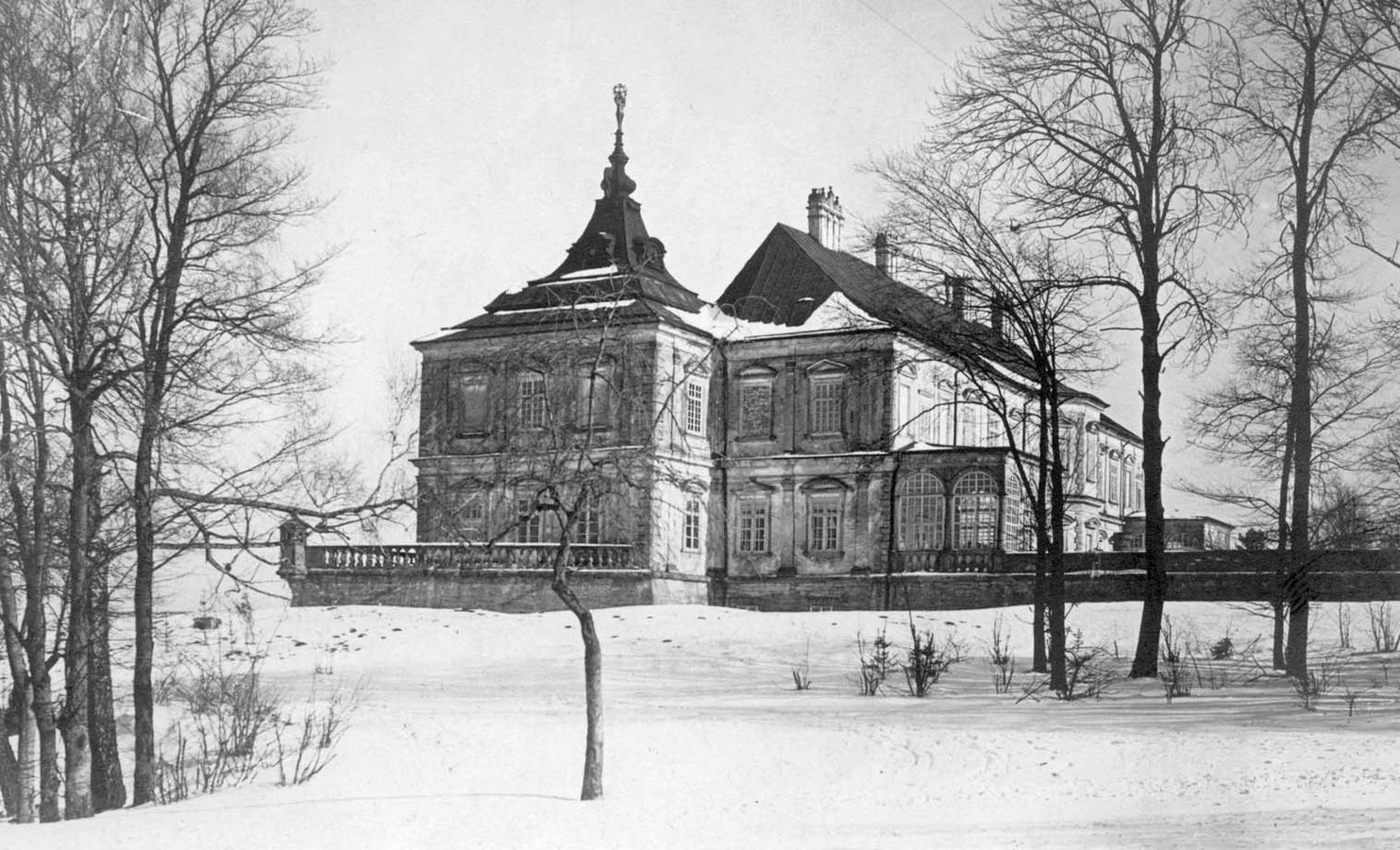 Вид на зимовий замок, 1915 рік