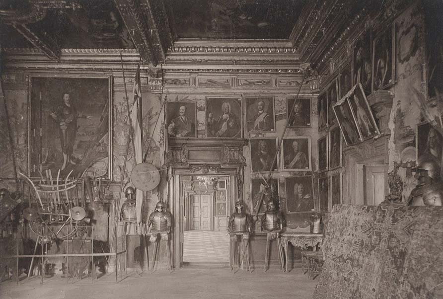 Лицарська зала, Підгорецький замок, 1912 рік