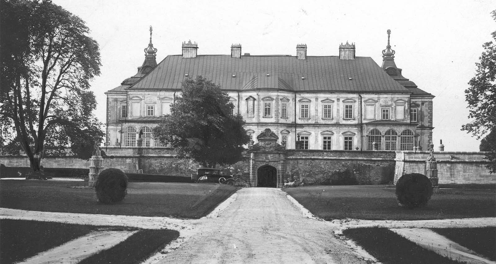 Підгорецький замок 1920-1930-ті