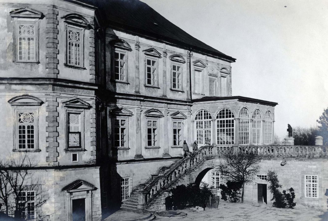 Підгорецький замок, 1915 рік fortepan